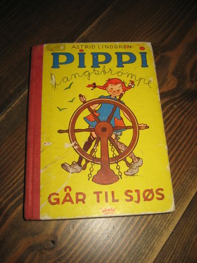 LINDGREN ASTRID: PIPPI langstrømpe GÅR TIL SJØS 1968