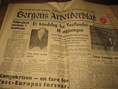 1950 nr 073 27 mars Bergens Arbeiderblad