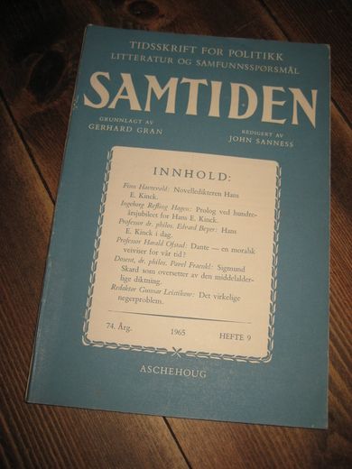 1965,nr 009, SAMTIDEN.