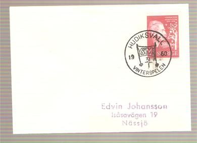 1960 31 1 HUDVIKSVALL VINTERSPELEN