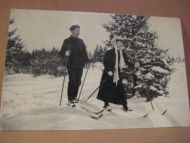 Brukt kort stempla VESTBANENS POSTEKSP 1910