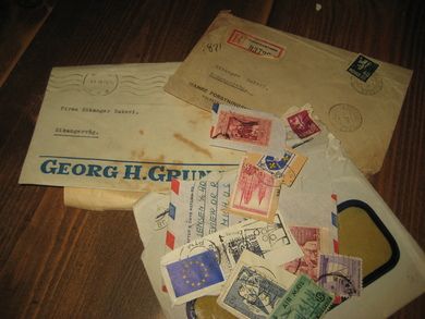 Lot div eldre brev etc