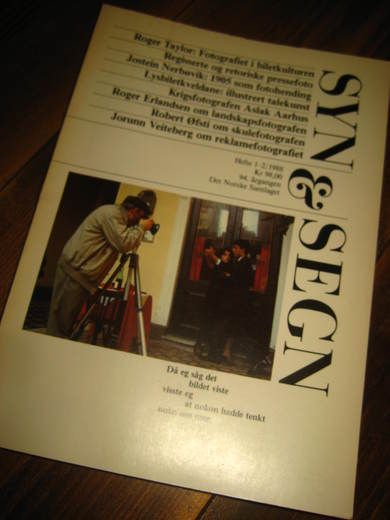 1988 NR 001-2 Syn og Segn