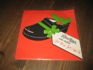 Reklameplate fra Bohan Shoes, STEIN INGEBRIGTSEN: Stjernetegn / Et Vintereventyr. 1988.