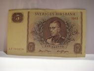 1963 5 KRONOR AF701059
