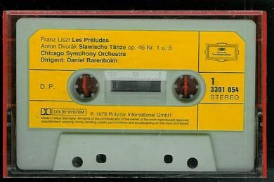 LISZT FRANZ: LES PRELUDES 1979