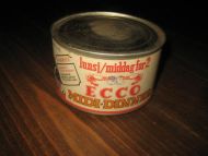 Boks med ubrukt innhold ECCO MIDI DINNER fra Engelsviken Lillesand 60 - 70 tallet