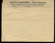 Konvolutt fra Sanna Brønmo Brønnøysund
