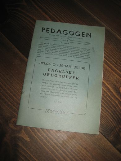 1951 nr 005 PEDAGOGEN