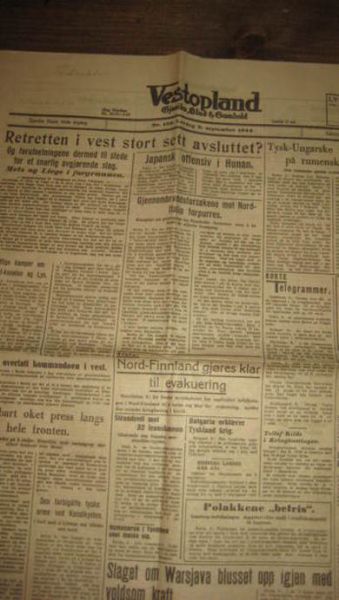 1944 nr 156 Vestopland