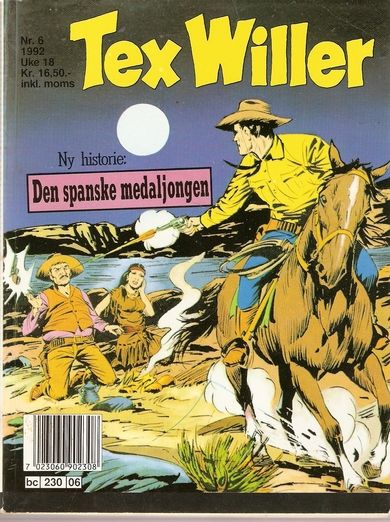1992,nr 006, Tex Willer.