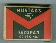 MUSTAD SKOSPAR fra O MUSTAD & SØNN