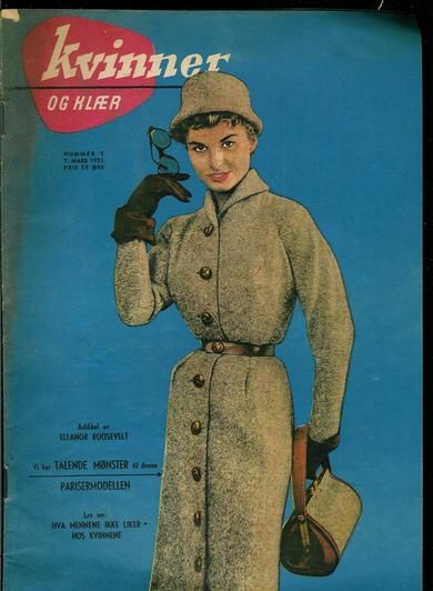 1953,nr 005,               KVINNER og klær.