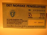 1983 Trekning 777 Nr 1929449