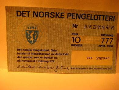 1983 Trekning 777 Nr 1929449