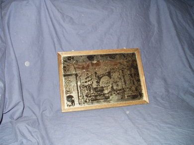 Speilbilde fra Piccadillus Circus i London