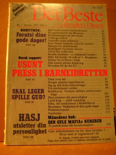 1982 nr 001 Det Beste fra Reader's Digest