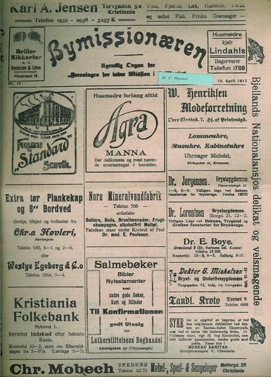 1913 nr 016 Bymissionæren