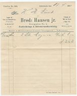 Brødr Hansen Jr Christiania 1900