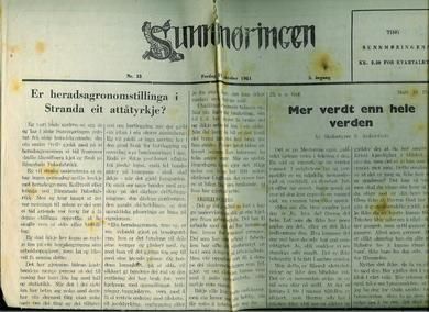 1951 nr 033 Sunnmøringen