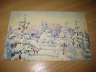 Pent kort fra 1947. Serie 2430.