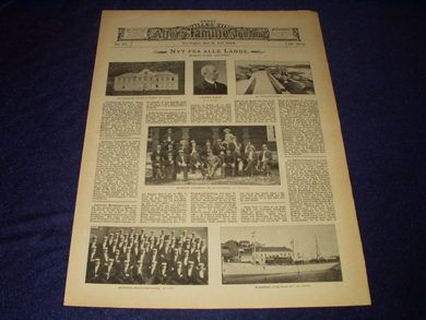 1904 nr 027 Tilæg fra Alleras Familie Journal NYT FRA ALLE LANDE
