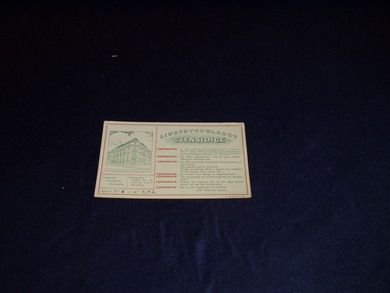 Trekkpair reklame fra Livstrygdelaget GJENSIDIGE I 1935