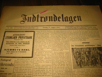 1916 nr 152 Indtrøndelagen
