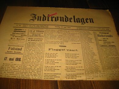 1916 nr 094 Indtrøndelagen