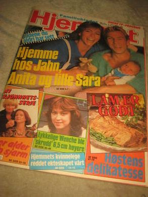 1984 nr 040 HJEMMET JAHN TEIGEN ANITA SKORGAN SARA