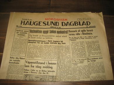 1948 nr 104 HAUGESUNDS DAGBLAD