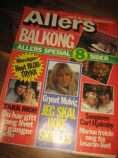 1981 nr 022 Allers GRYNET MOLVIG PUSSYCATS