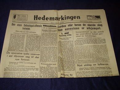 1944 nr 095 Hedemarkingen