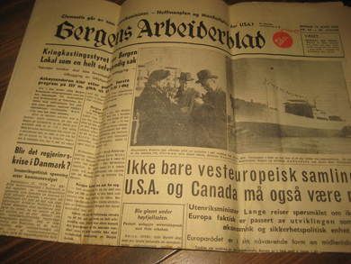 1950 nr 063 15 mars Bergens Arbeiderblad