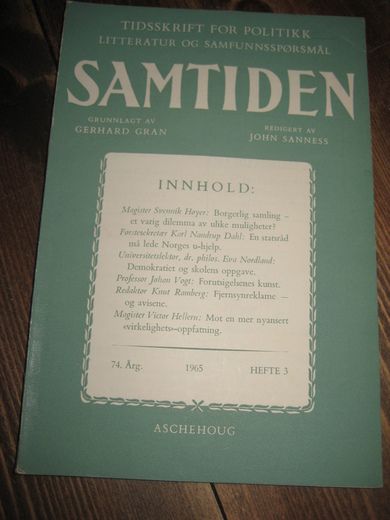 1965,nr 003, SAMTIDEN.