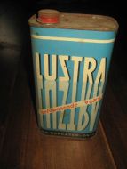 Boks uten innhold LUSTRA fra Norcaco Oslo 60 tallet