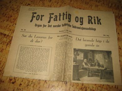 1953 nr 020 For Fattig og Rik