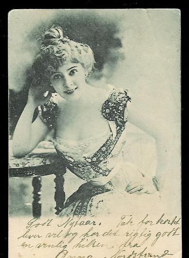Kort fra tidleg 1900