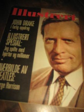 1966 nr 033 Illustrert BEATLES GEORGE HARRISON JOHN DRAKE