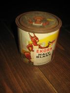 Boks med ubrukt innhold EKORN HALVBLANK fra NORDEN Oslo 50-60 tallet