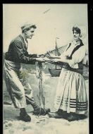 Gammelt postkort fra tidleg 1900