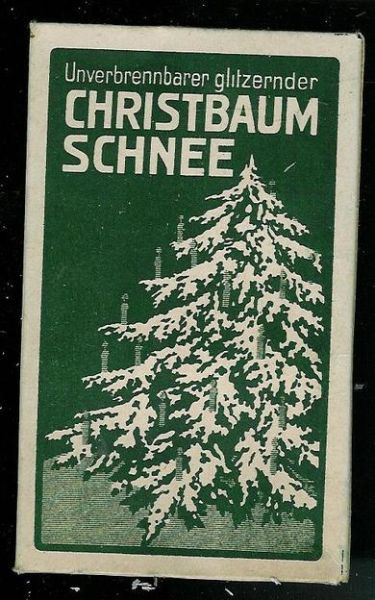 Eske med innhold CHRISTBAUM SCHNEE