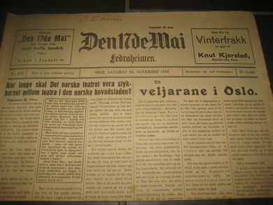 1928 nr 275 Den 17de Mai