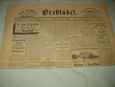 1905 nr 200 Ørebladet