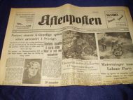 1945 nr 332 aftennummer Aftenposten
