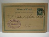 CHRISTIANIA 27 6 1889