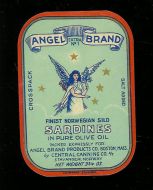 Central Canning Co, Stavanger. ANGEL BRAND