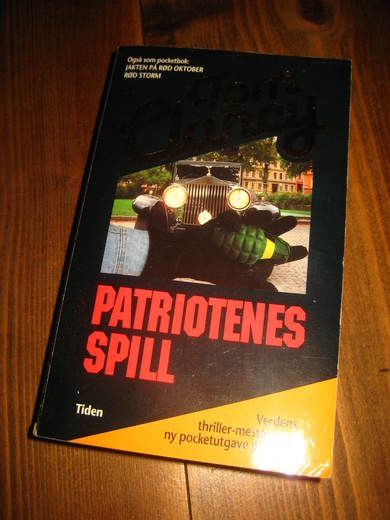 CLANCY, TOM: PATRIOTENS SPILL.1992.