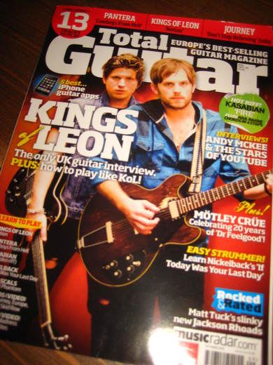 Total Guitar, 2009, issue 192.