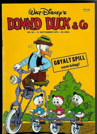 1976 nr 038 DONALD Duck & Co